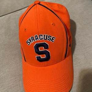 Syracuse Orange NCAA Embroidered Baseball Cap, Bright Orange